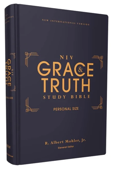 NIV The Grace and Truth Study Bible, Personal Size, Red Letter, Comfort Print