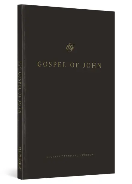 ESV Gospel of John (Paperback, Black)