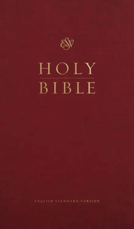 ESV Church Bible, Large Print (Hardcover, Burgundy)