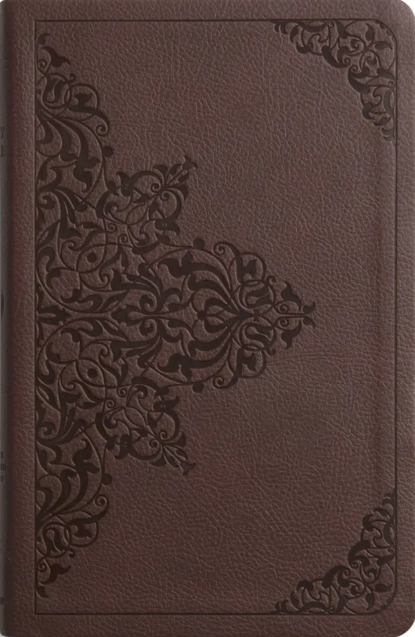 ESV Value Thinline Bible, TruTone, Chestnut, Filigree Design