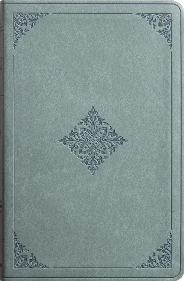 ESV Value Thinline Bible, TruTone, Paris Sky, Fleurdelis Design
