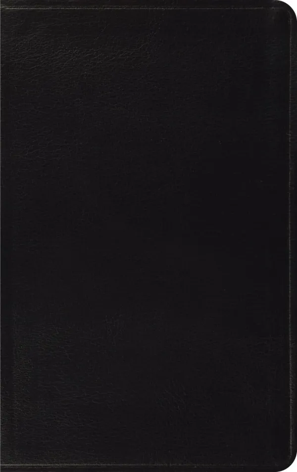 ESV Thinline Bible, Red Letter, Bonded Leather, Black