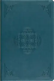 ESV Thinline Bible, Red Letter, TruTone, Deep Teal, Rotunda Design