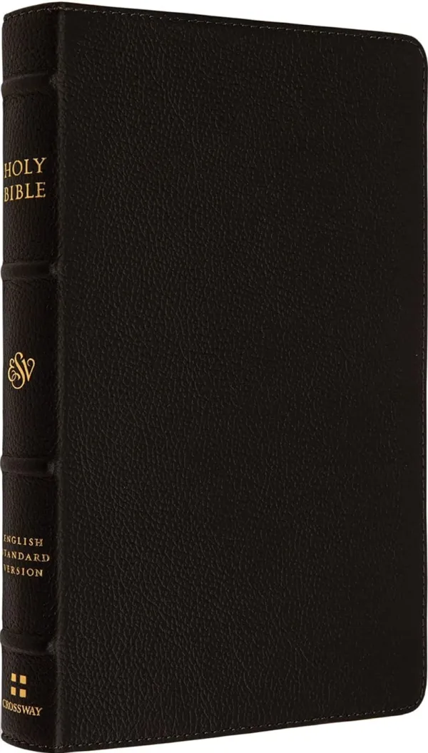 ESV Thinline Bible (Buffalo Leather, Deep Brown)