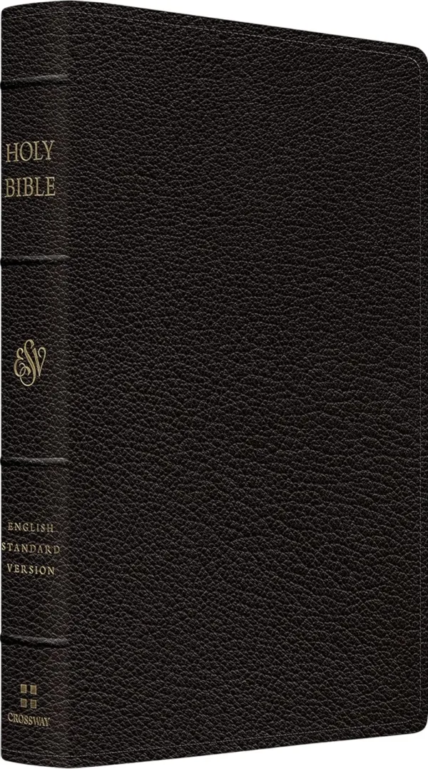 ESV Preaching Bible, Verse by Verse Edition (Goatskin, Black)