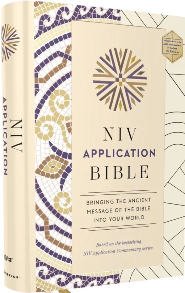 NIV Application Bible, Red Letter, Comfort Print