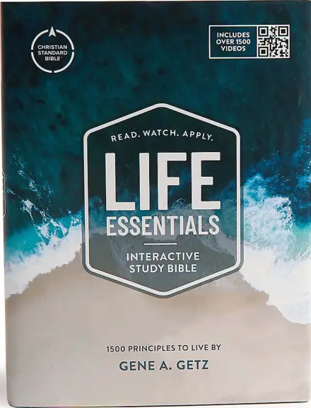 CSB Life Essentials Interactive Study Bible, Hardcover, Jacketed