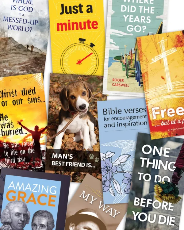 Mixed Evangelistic Tracts (Tract 50 pack)