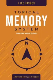 Topical Memory System: Life Issues - Memory Verse Cards