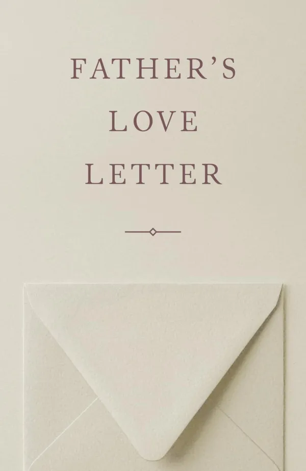 Father's Love Letter (Tract 25 pack)