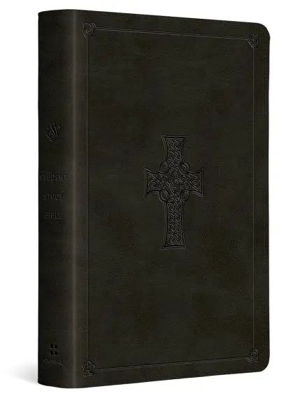 ESV Student Study Bible (TruTone®, Olive, Celtic Cross Design)