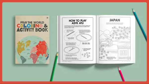Pray the World Coloring & Activity Book