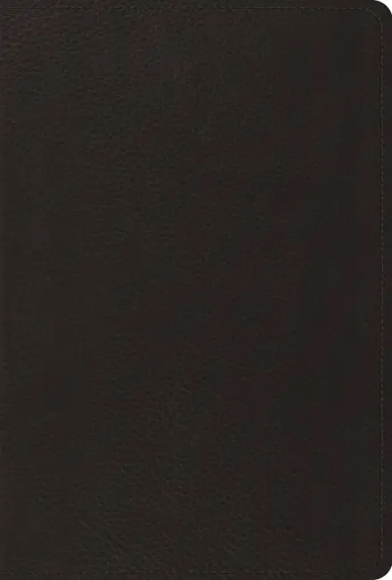 Psalms ESV Top Grain Leather Black