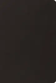 Psalms ESV Top Grain Leather Black