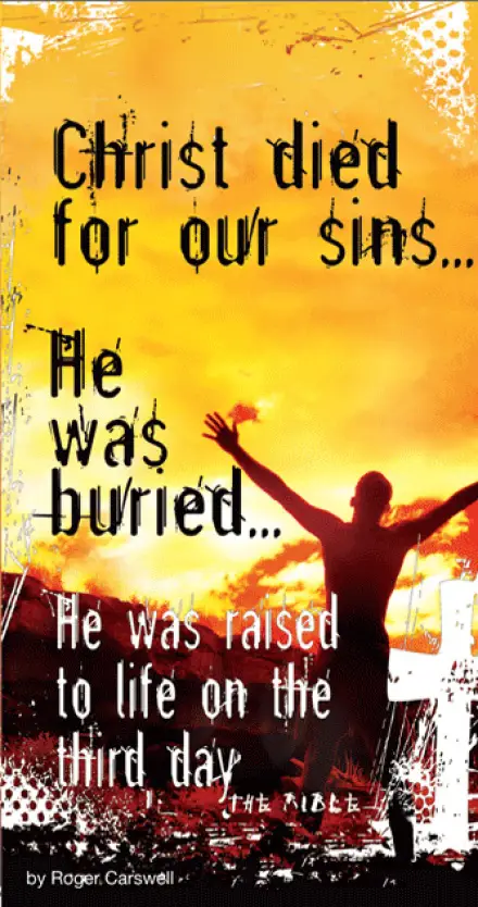 Christ Died For Our Sins (Tract)