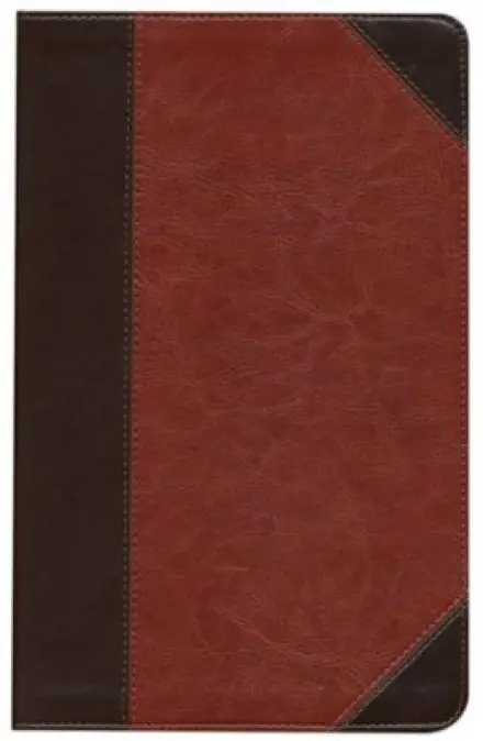 ESV Thinline Bible TruTone, Brown/Cordovan, Portfolio Design