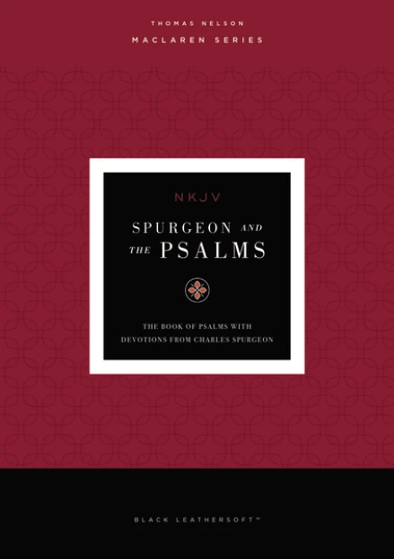 NKJV Spurgeon and the Psalms (Black)