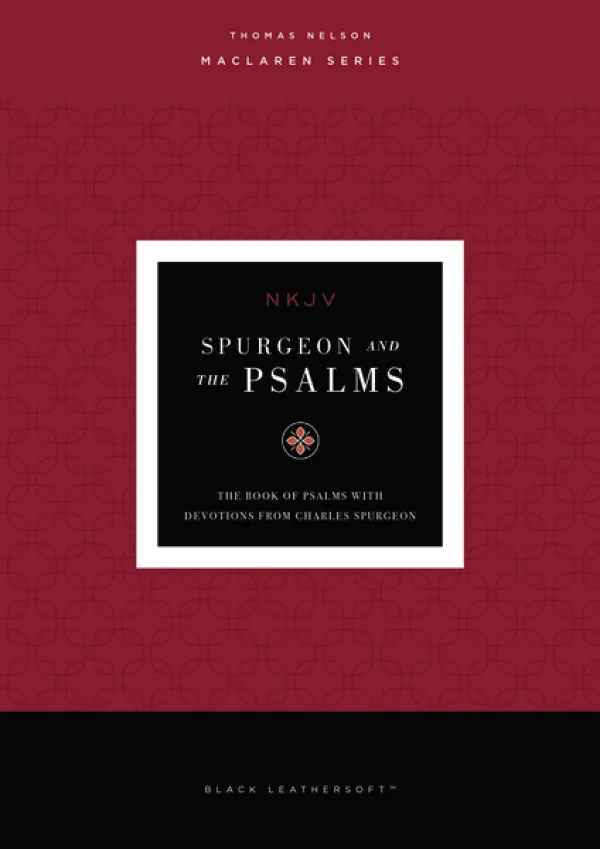 NKJV Spurgeon and the Psalms (Black)