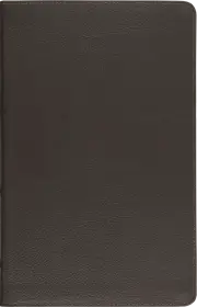 ESV Thinline Bible (Buffalo Leather, Deep Brown)