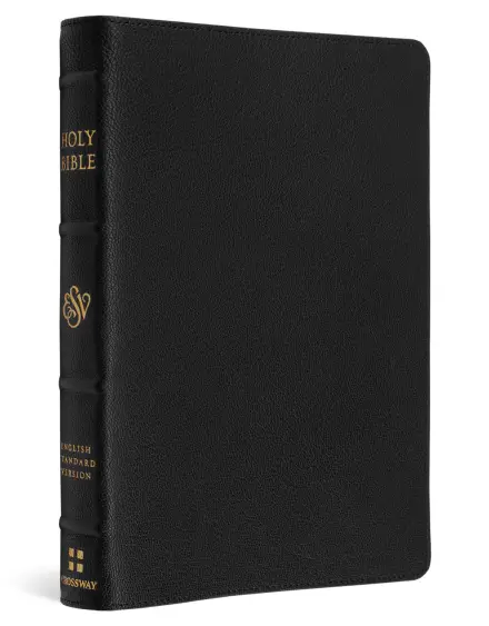 ESV Heirloom Bible, Alpha Edition (Goatskin, Black)