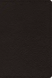 ESV Heirloom Bible, Omega Edition (Goatskin, Black)