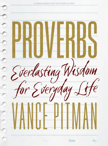 Proverbs (Bible Study Book with Video Access)