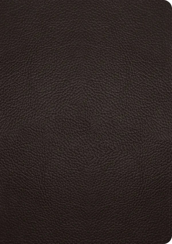 ESV Study Bible (Buffalo Leather, Deep Brown)
