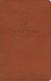 ESV Value Thinline Bible (TruTone, English Saddle)