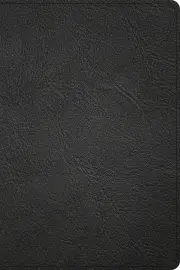 CSB Oswald Chambers Bible, Legacy Edition, Black Premium Goatskin