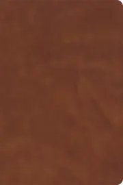 CSB Oswald Chambers Bible, Saddle LeatherTouch